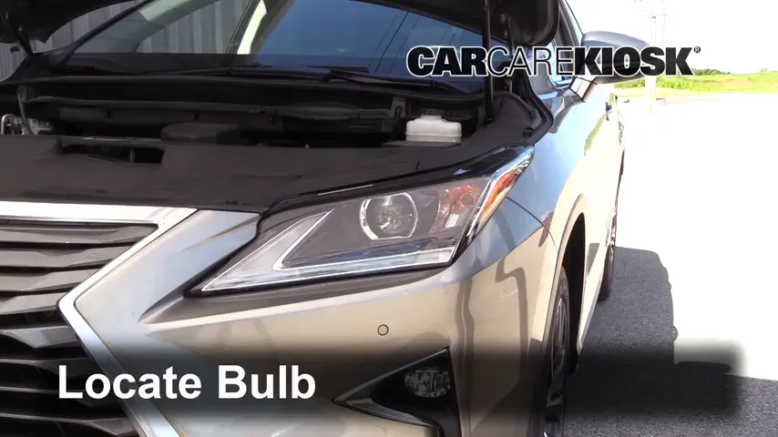 2019 Lexus RX350 3.5L V6 Éclairage Feu clignotant avant (remplacer l'ampoule)